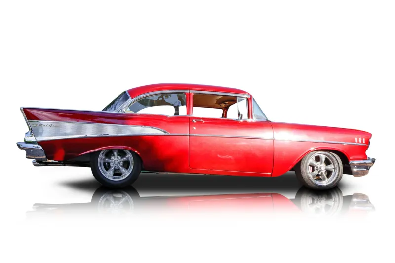 An incredible side shot photo of aChevrolet Bel Air that you should buy.