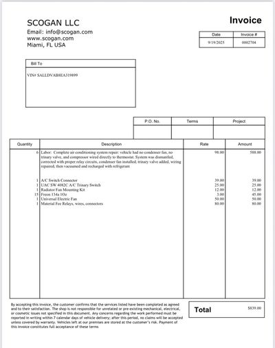 Service record 1 of 9