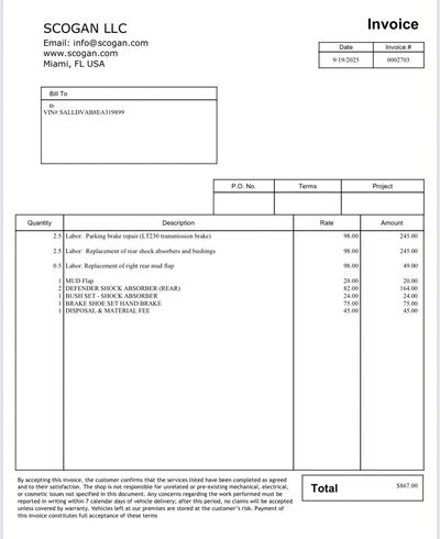 Service record 2 of 9