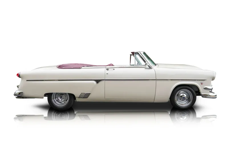 An incredible side shot photo of aFord Crestline that you should buy.