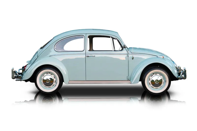 An incredible side shot photo of aVolkswagen Beetle that you should buy.