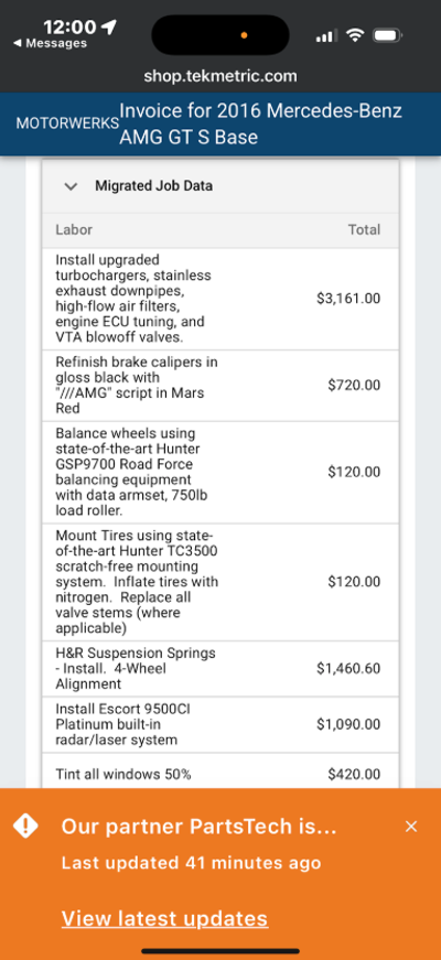 Service record 1 of 4