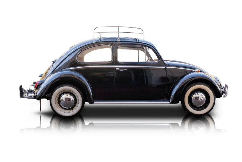 An incredible side shot photo of aVolkswagen Beetle that you should buy.