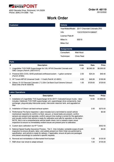 Service record 2 of 2