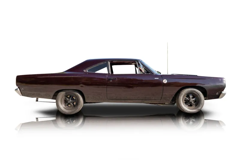 An incredible side shot photo of aPlymouth Road Runner that you should buy.