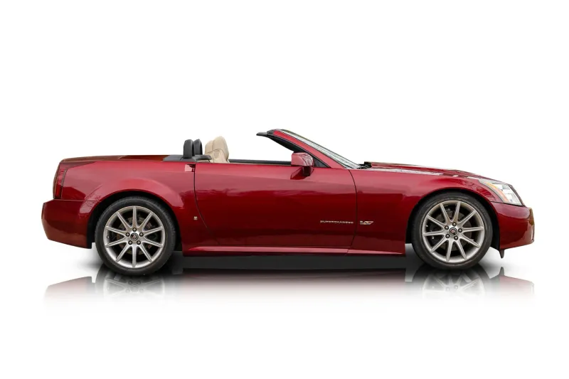 An incredible side shot photo of aCadillac XLR that you should buy.