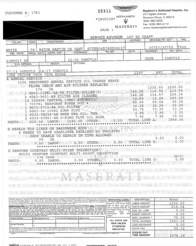 Service record 43 of 44
