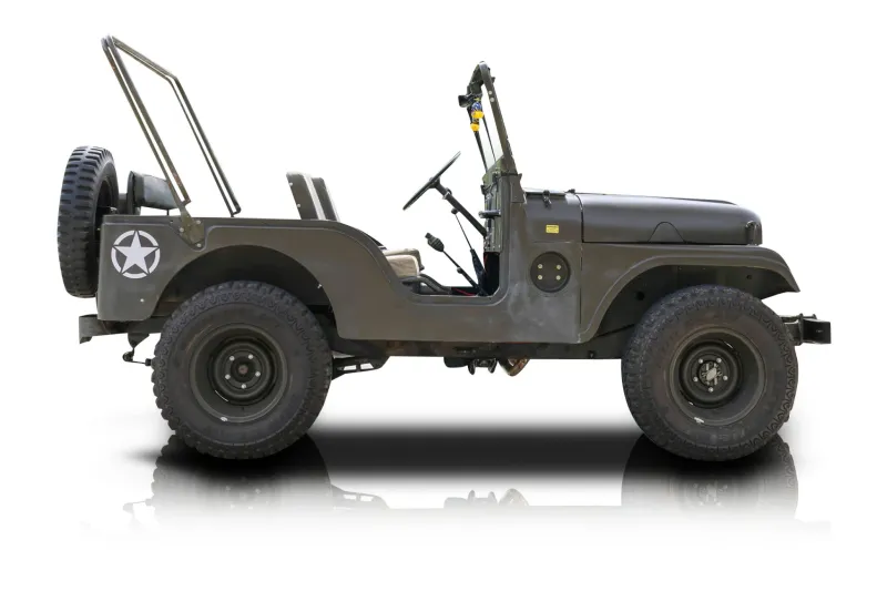 An incredible side shot photo of aJeep CJ-5 that you should buy.