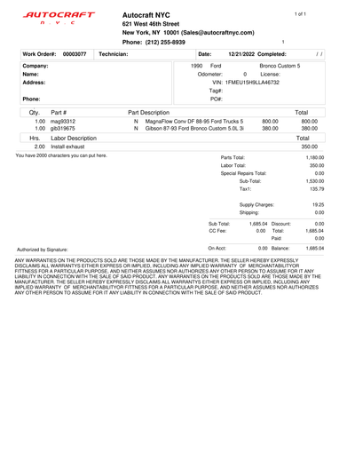 Service record 7 of 28