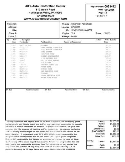 Service record 12 of 28