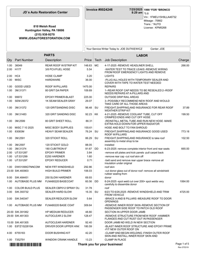 Service record 16 of 28