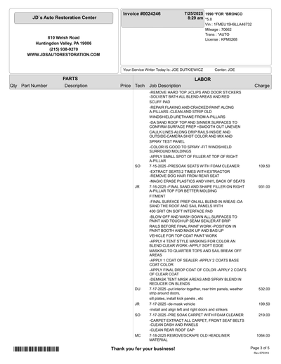 Service record 18 of 28