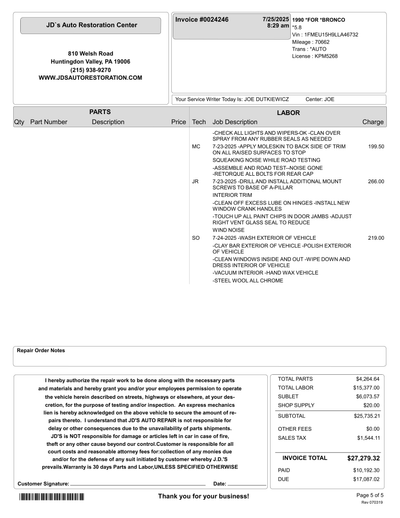 Service record 20 of 28