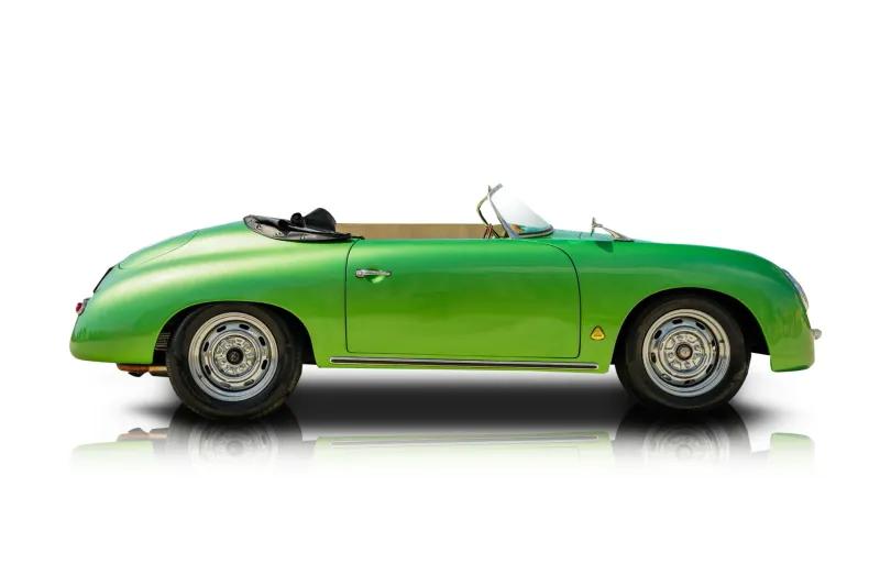 An incredible side shot photo of aPorsche 356 that you should buy.