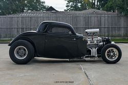 1933 Ford Model 40 3-Window Coupe Hot Rod Supercharged for sale