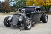 1933 Ford Model 40 3-Window Coupe Hot Rod Supercharged for sale