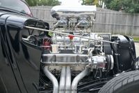 1933 Ford Model 40 3-Window Coupe Hot Rod Supercharged for sale