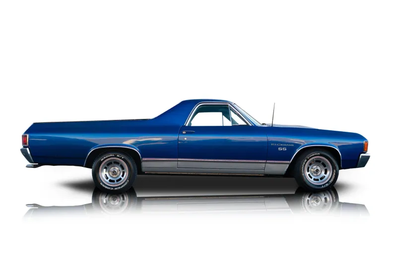 An incredible side shot photo of aChevrolet El Camino that you should buy.