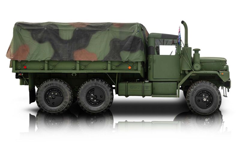 An incredible side shot photo of aAM General M35A3 that you should buy.