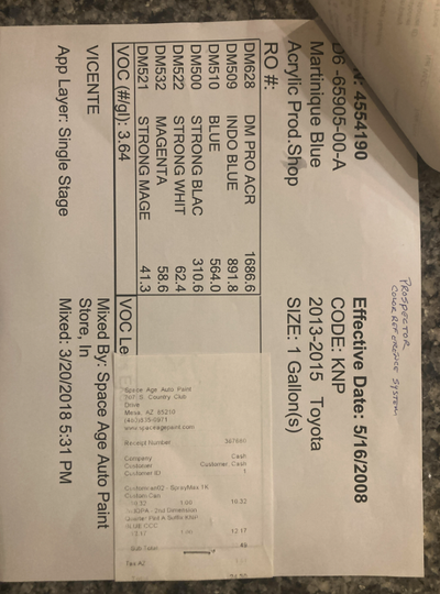 Service record 2 of 9