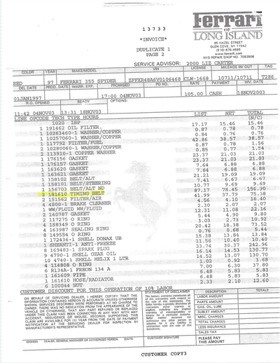 Service record 1 of 56