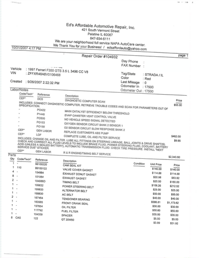 Service record 2 of 56