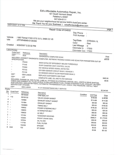 Service record 3 of 56
