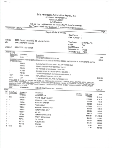 Service record 56 of 56