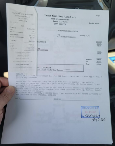 Service record 2 of 6