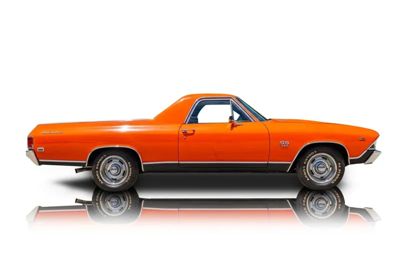 An incredible side shot photo of aChevrolet El Camino that you should buy.