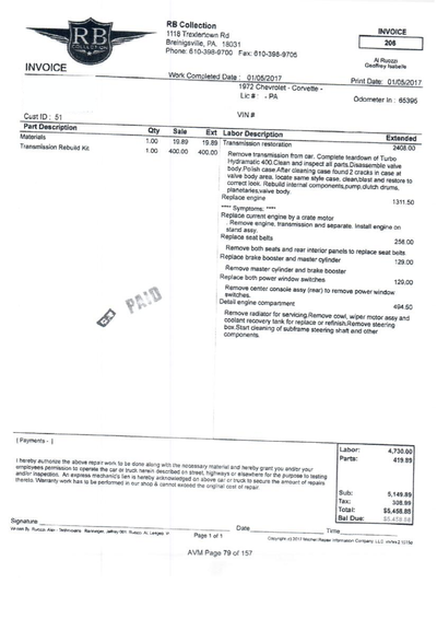 Service record 2 of 2