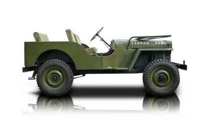 Passenger side photo of 1947 Willys CJ2A