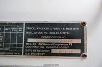 1984 AM General M936 5-Ton 6×6 Military Wrecker for sale