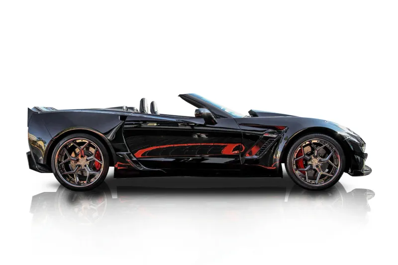 An incredible side shot photo of a car that you should buy.