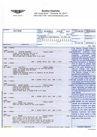Service record 1 of 7