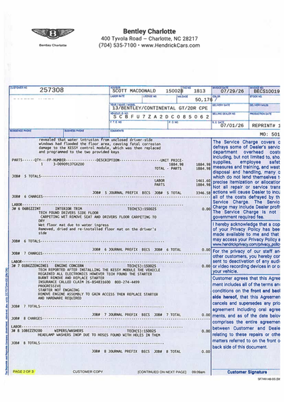 Service record 2 of 7