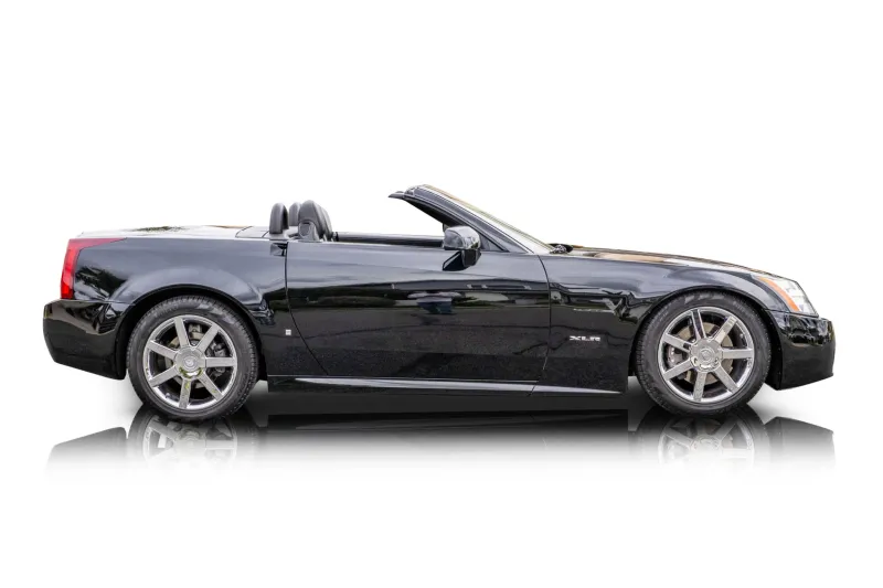 An incredible side shot photo of aCadillac XLR that you should buy.