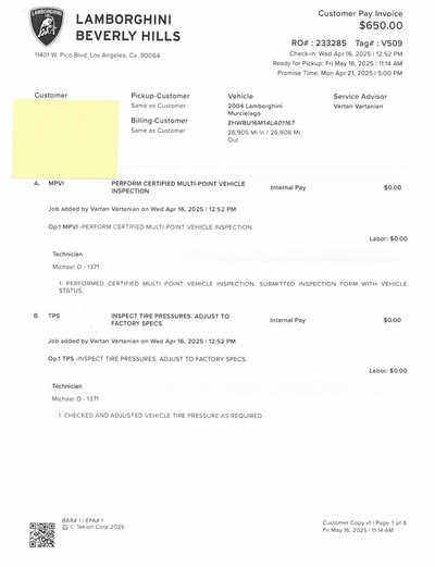 Service record 8 of 23