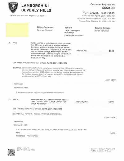 Service record 9 of 23