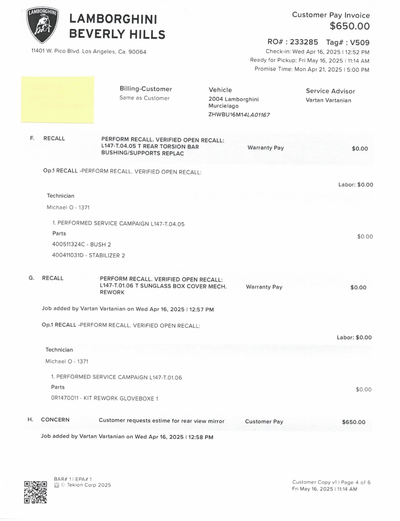 Service record 11 of 23