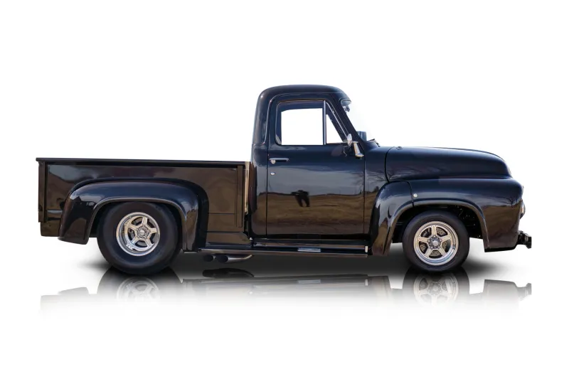An incredible side shot photo of aFord F-100 that you should buy.