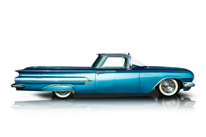An incredible side shot photo of aChevrolet El Camino that you should buy.