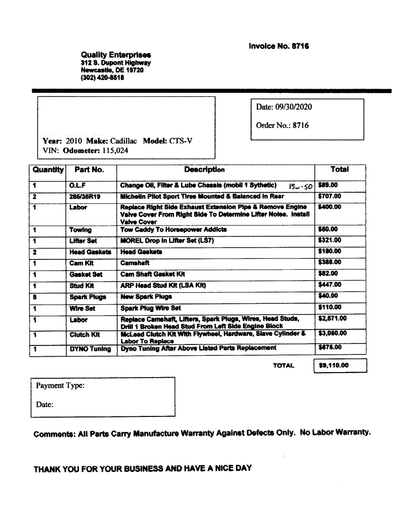 Service record 2 of 5