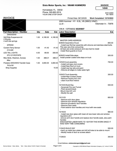 Service record 5 of 7