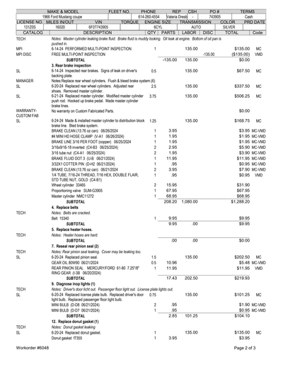 Service record 2 of 3