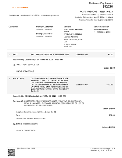 Service record 16 of 32