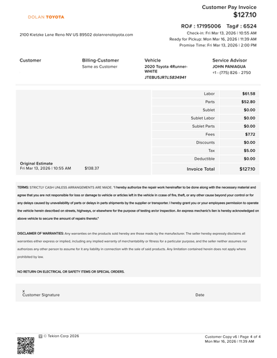 Service record 19 of 32