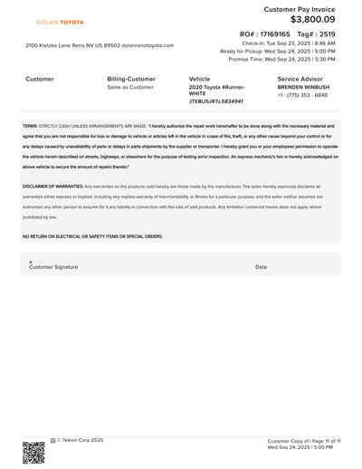 Service record 23 of 32