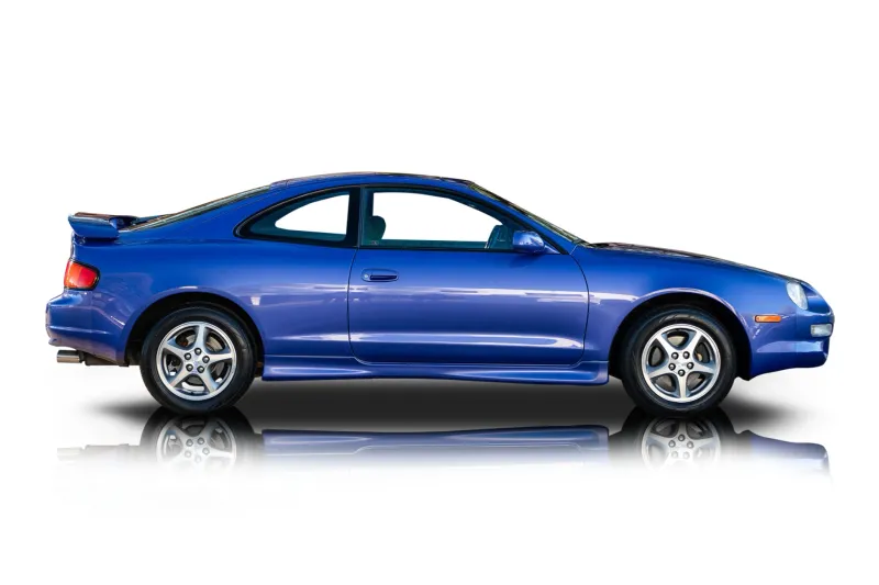 An incredible side shot photo of aToyota Celica that you should buy.