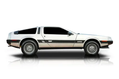 Passenger side photo of 1981 DeLorean DMC 12